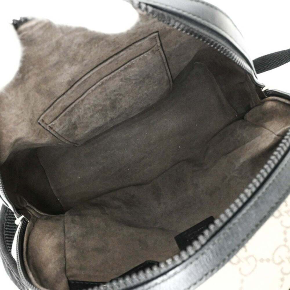 GUCCI Black Leather Backpack - Picture 13 of 16